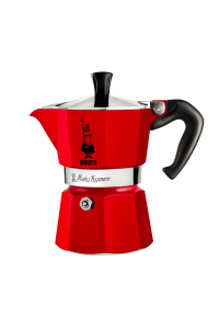 Červený kávovar Bialetti Moka Espress Obrázok pre Červený kávovar Bialetti Moka Espress