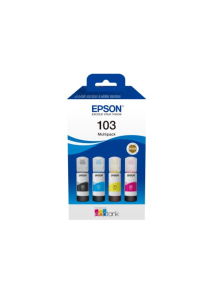 Obrázok pre Epson C13T00S64A inkoustová náplň 4 kusů Originální Černá, Azurová, Purpurová, Žlutá