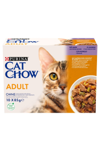 Obrázok pre PURINA Cat Chow Lamb, Green Beans - vlhké krmivo pro kočky - 10x85 g