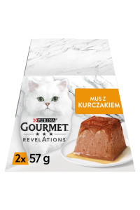 Obrázok pre PURINA Gourmet Revelations Mousse with chicken in sauce - mokré krmivo pro kočky - 2x57g
