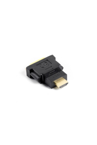 Obrázok pre Lanberg AD-0014-BK cable gender changer HDMI DVI-D (F) (24 + 5) Černá