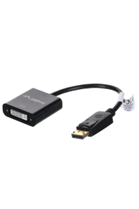 Obrázok pre Lanberg AD-0007-BK adaptér k video kabelům 0,1 m DisplayPort DVI-D Černá