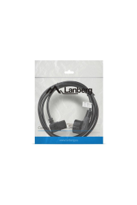 Obrázok pre Lanberg CA-C13C-12CC-0018-BK napájecí kabel Černá 2 m C13 rozdvojovač CEE7/7