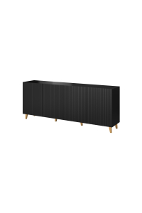 Obrázok pre Cama Komoda PAFOS 200x42x82 Černá matná