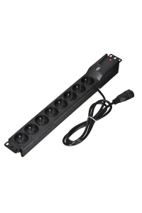 Obrázok pre LESTAR 1966004970 napájecí prodlužovačka 1,5 m 230 AC zásuvky / AC zásuvek Vnitřní Černá