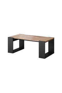Cama Lavice/stůl WOOD 120x54,5x46 dub wotan + antracit Obrázok pre Cama Lavice/stůl WOOD 120x54,5x46 dub wotan + antracit