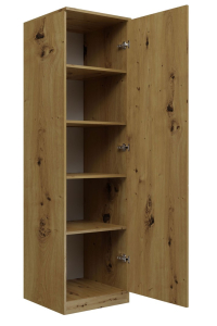 Obrázok pre Topeshop SD-50 ARTISAN KPL skříň/šatník do ložnice 5 police/polic 1 dveře/dveří Dub