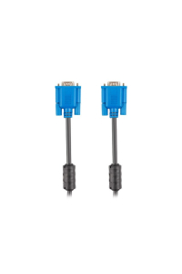 Lanberg CA-VGAC-10CU-0050-BK VGA kabel 5 m VGA 15pin Černá Obrázok pre Lanberg CA-VGAC-10CU-0050-BK VGA kabel 5 m VGA 15pin Černá