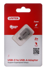 Obrázok pre UNITEK ADAPTÉR USB-C-USB-A 3.1 GEN1, M/F, A1025GNI