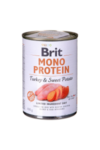 BRIT Mono Protein Krocan se sladkými bramborami - Mokré krmivo pro psy - 400 g Obrázok pre BRIT Mono Protein Krocan se sladkými bramborami - Mokré krmivo pro psy - 400 g