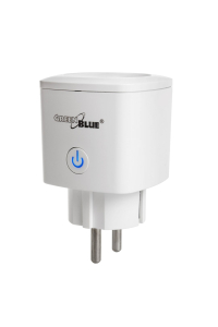 Obrázok pre GreenBlue WiFi Dálkově ovládaná zásuvka, Android/iOS/Alexa/Google Home, spotřeba energie. Energetický, časovač, max. 3680W, typ F, GB720 F