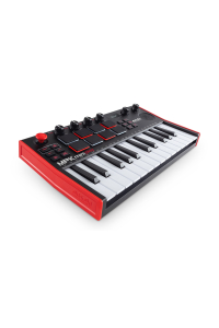 Obrázok pre AKAI MPK Mini Play MK3 Ovládací klávesnice Kontrolér MIDI USB Černá, červená