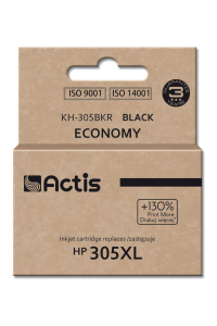 Actis KH-305BKR inkoustová náplň 1 kusů Kompatibilní Standardní výtěžnost Černá Obrázok pre Actis KH-305BKR inkoustová náplň 1 kusů Kompatibilní Standardní výtěžnost Černá