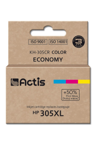 Actis KH-305CR inkoustová náplň 1 kusů Kompatibilní Standardní výtěžnost Azurová, Purpurová, Žlutá Obrázok pre Actis KH-305CR inkoustová náplň 1 kusů Kompatibilní Standardní výtěžnost Azurová, Purpurová, Žlutá