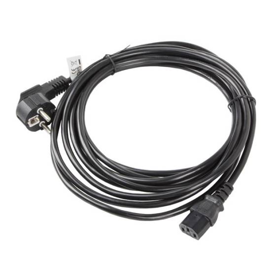 Obrázok pre Lanberg CA-C13C-11CC-0100-BK napájecí kabel Černá 10 m C13 rozdvojovač CEE7/7