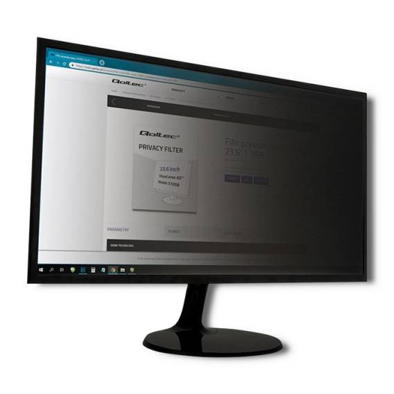 Obrázok pre Qoltec 51054 Privacy filter 19" | 16:10