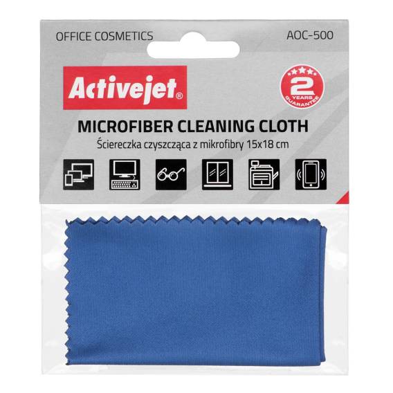 Obrázok pre Activejet Čistící utěrka z mikrovlákna 15x18 cm AOC-500
