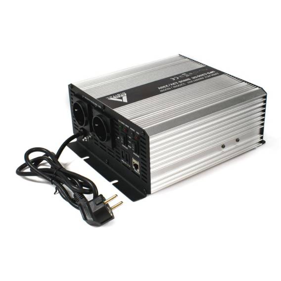 Obrázok pre Zdroj nepřerušovaného napájení (UPS + AVR) AZO Digital 12V UPS-1200SR Sinus 1200W/600W 12V/230V