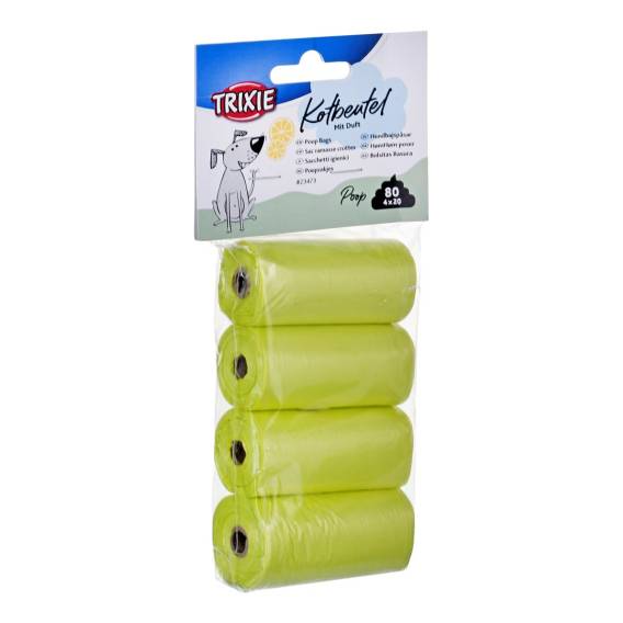 Obrázok pre TRIXIE citronová vůně 23473 - sáčky na výkaly - 4x20 kusů