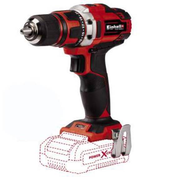 Obrázok pre Einhell TE-CD 18/40 Li-Solo Rychloupínací 1500 ot/min Černá, Červená 1,1 kg