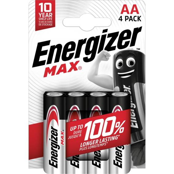 Obrázok pre Energizer Max 437642 Baterie AA LR6 4 pack Eco