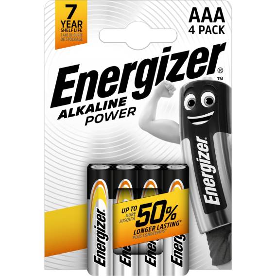 Obrázok pre Energizer AP Alkaline Power 410829 AAA LR03 baterie 4 ks.