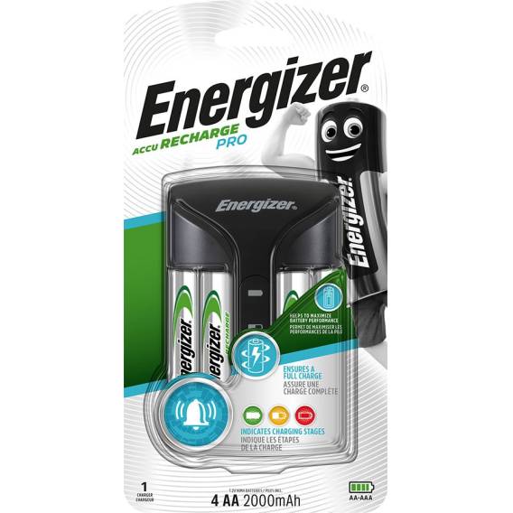 Obrázok pre Nabíječka baterií Energizer Pro ACU HR6 POW + 2 baterie AA 2000 mAh