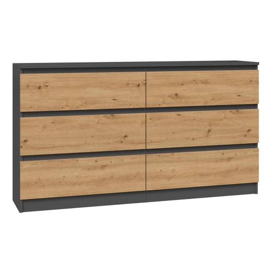 Obrázok pre Topeshop M6 140 ANT/ART KPL komoda