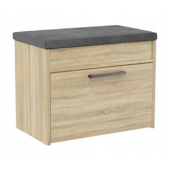 Obrázok pre Topeshop PARMA MINI SONOMA organizér na boty Zavřené Dub sonoma