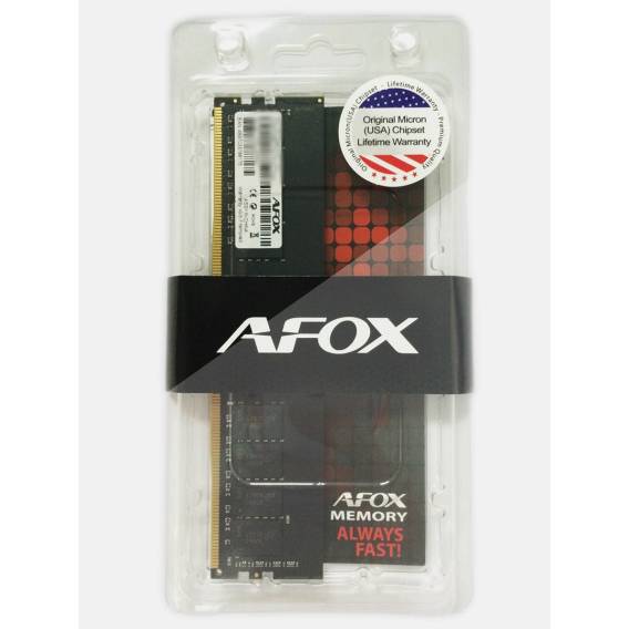 Obrázok pre AFOX AFLD44EN1P paměťový modul 4 GB 1 x 4 GB DDR4 2400 MHz