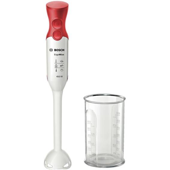 Obrázok pre Bosch MSM64010 mixér Ponorný mixér 450 W Červená, Bílá