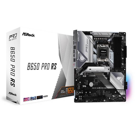 Obrázok pre Asrock B650 Pro RS AMD B650 Zásuvka AM5 ATX
