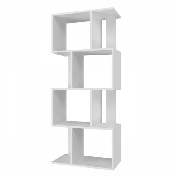 Obrázok pre Regál FIESTA 4P 59,5x30x140 cm, bílý
