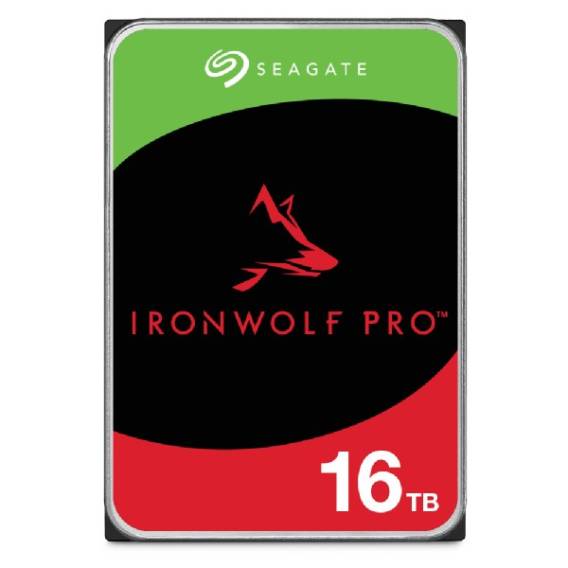 Obrázok pre Seagate IronWolf Pro vnitřní pevný disk 16 TB 256 MB 3.5" Serial ATA III (ST16000NT001)