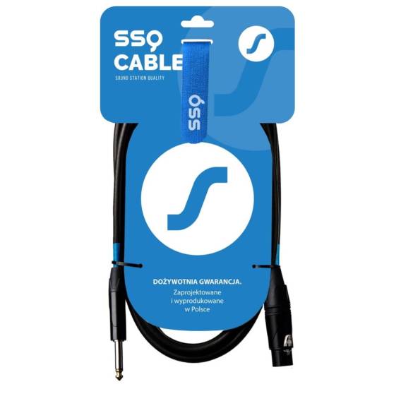 Obrázok pre SSQ Cable XZJM1 - kabel jack mono - XLR samice, 1 metr