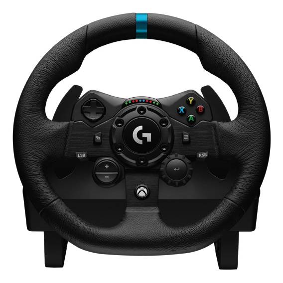 Obrázok pre Logitech G G923 Černá USB 2.0 Volant + Pedály Analogový/digitální PC, PlayStation 4, PlayStation 5