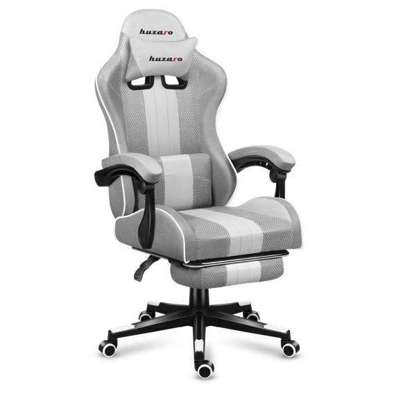 Obrázok pre HERNÍ ŽIDLE HUZARO FORCE 4.7 WHITE MESH