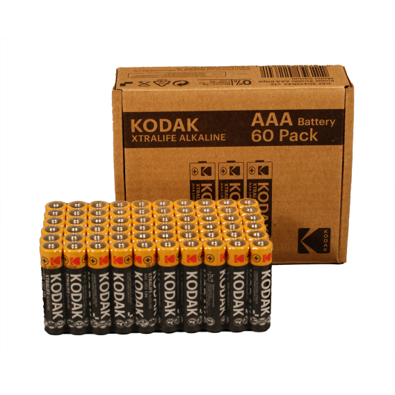 Obrázok pre Kodak XTRALIFE alkaline AAA battery (60 pack)