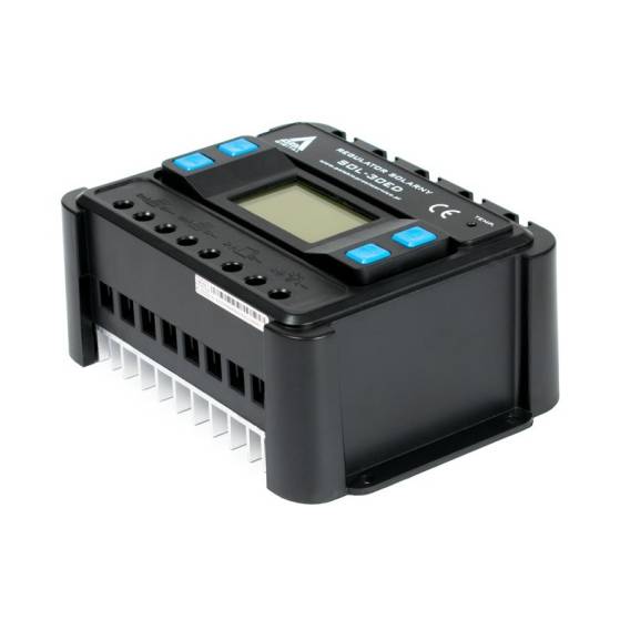 Obrázok pre Solární regulátor nabíjení AZO Digital PWM SOL-30ED 12/24 - 30A (LCD displej)