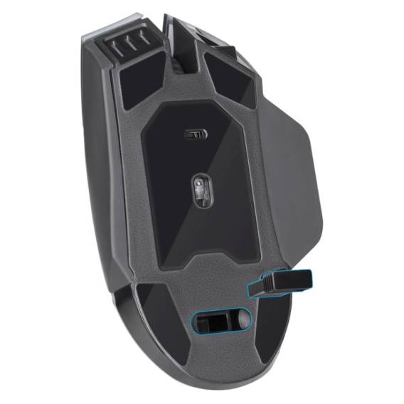 Obrázok pre MOUSE DEFENDER GM-067 ONESHOT OPTIC RF RGB 3200dpi 7P