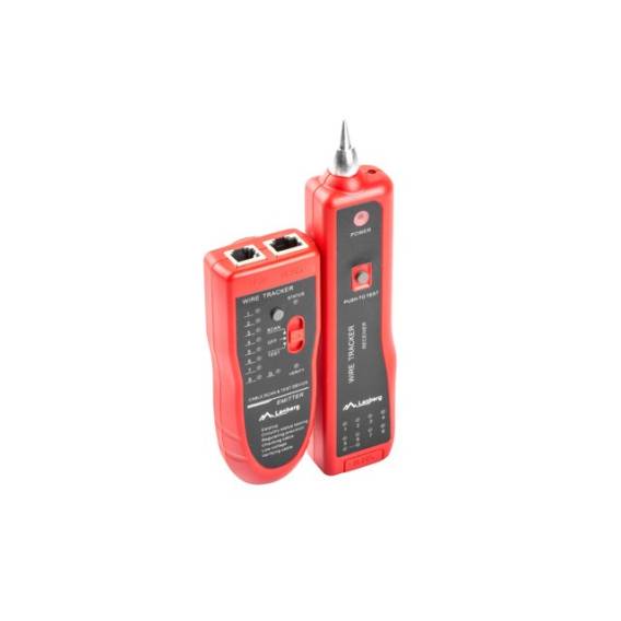 Obrázok pre Lanberg NT-0501 zkoušečka síťových kabelů Černá, Červená