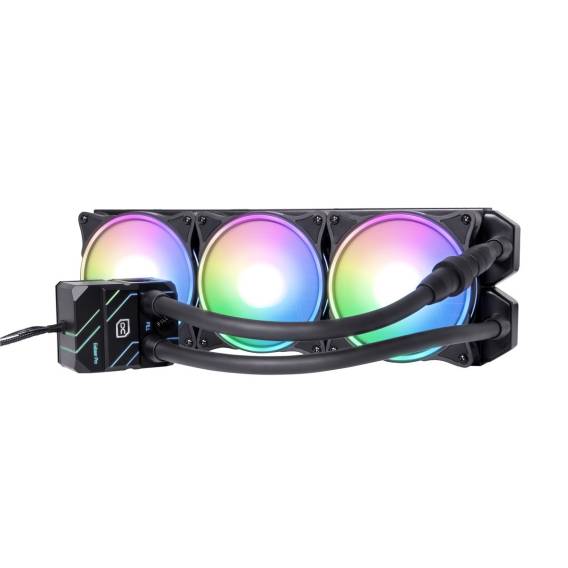 Obrázok pre Alphacool Eisbaer Pro Aurora 360 Procesor Kapalinový chladič typu vše v jednom 12 cm Černá, Bílá 1 kusů