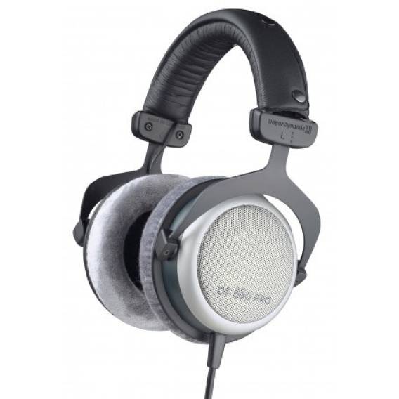 Obrázok pre Beyerdynamic DT 880 PRO Sluchátka Kabel Přes hlavu Hudba Černá, Stříbrná