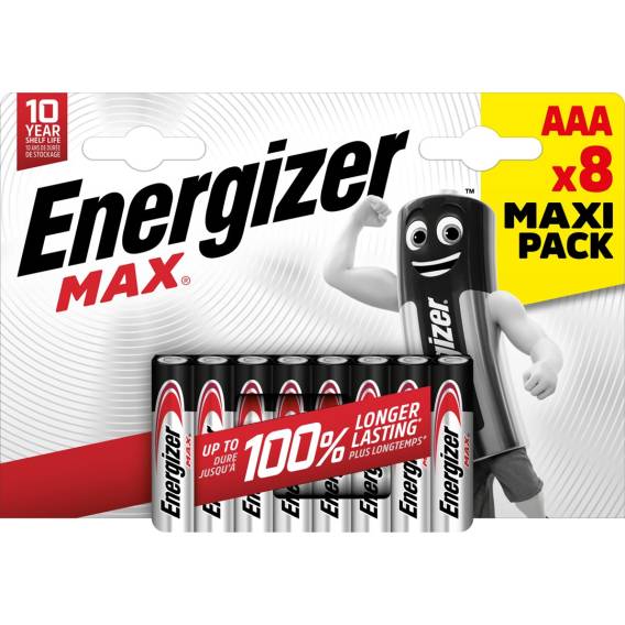Obrázok pre BATERIE ENERGIZER MAX AAA LR03 /8 ECO