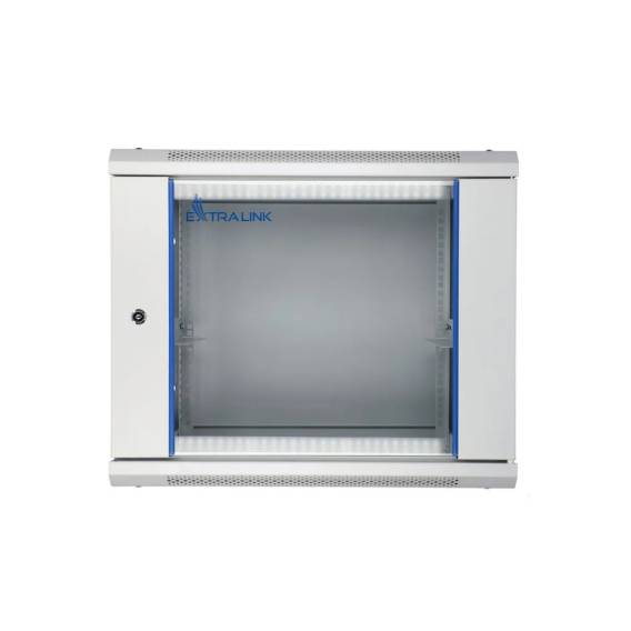Obrázok pre Extralink Racková skříň 9U 600x600 Šedá montovaná na zdi