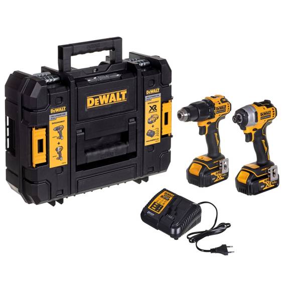 Obrázok pre SADA NÁŘADÍ POWER TOOL COMBO DEWALT DCK2062M2T (DCD709+DCF809) 18V 2X4,0AH