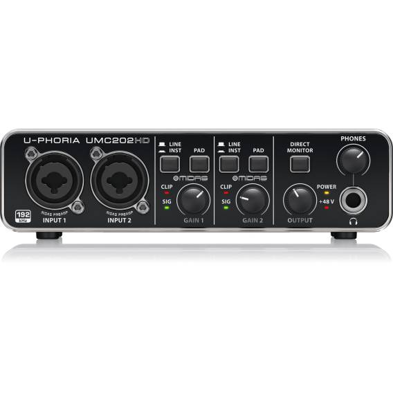 Obrázok pre Behringer UMC202HD nahrávací audio rozhraní