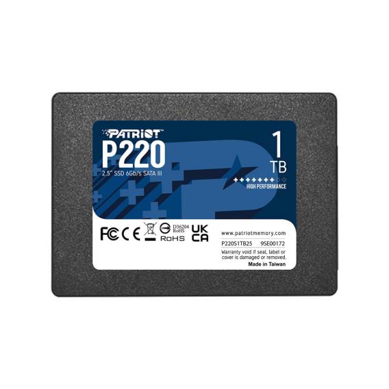 Obrázok pre Patriot Memory P220 1TB 2.5" 1000 GB Serial ATA III