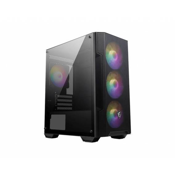 Obrázok pre MSI MAG Forge M100A Micro Tower Černá, Průhledná