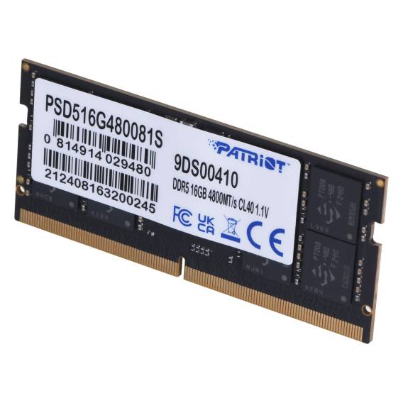 Obrázok pre Patriot Memory Signature PSD516G480081S paměťový modul 16 GB 1 x 16 GB DDR5 4800 MHz